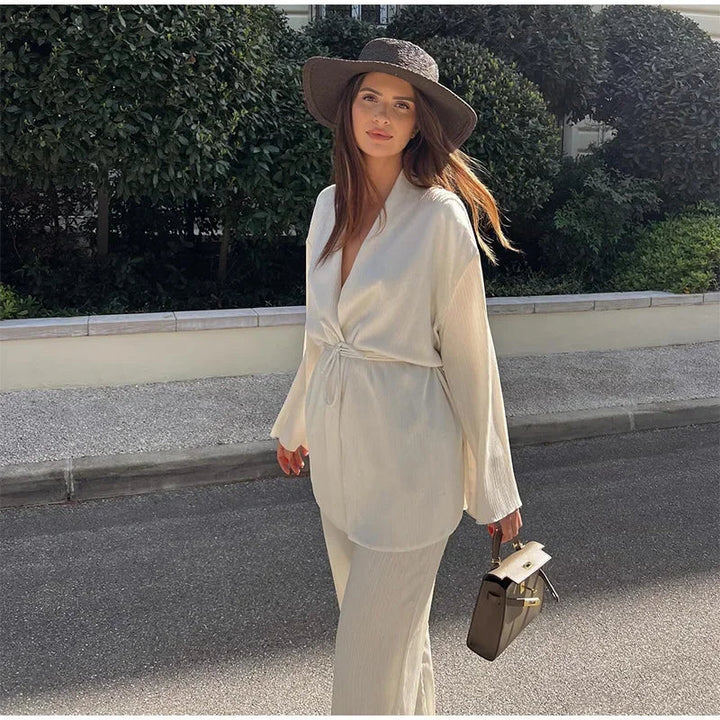 Paige Casual Top & Pants Set