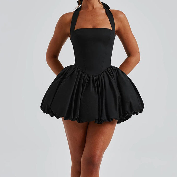 Kaiya Corset Halter Dress