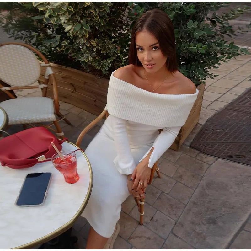 Mikaela Off-Shoulder Maxi Dress