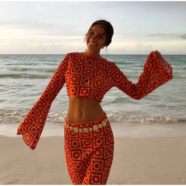 Alivia Relaxed Tank & Beach Skirt Set