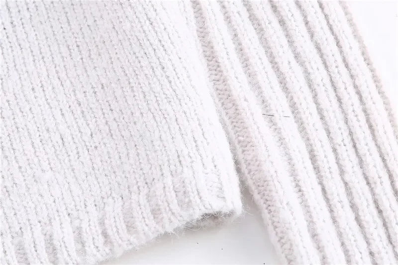 Alessia Knitted Ribbed Sweater