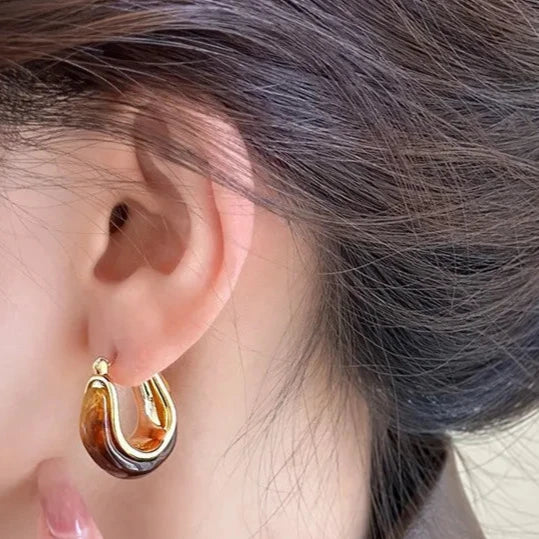 Alexis Chain Link Drop Earrings