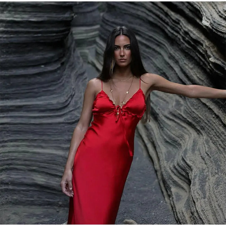 Cassidy Spaghetti-Strap Dress