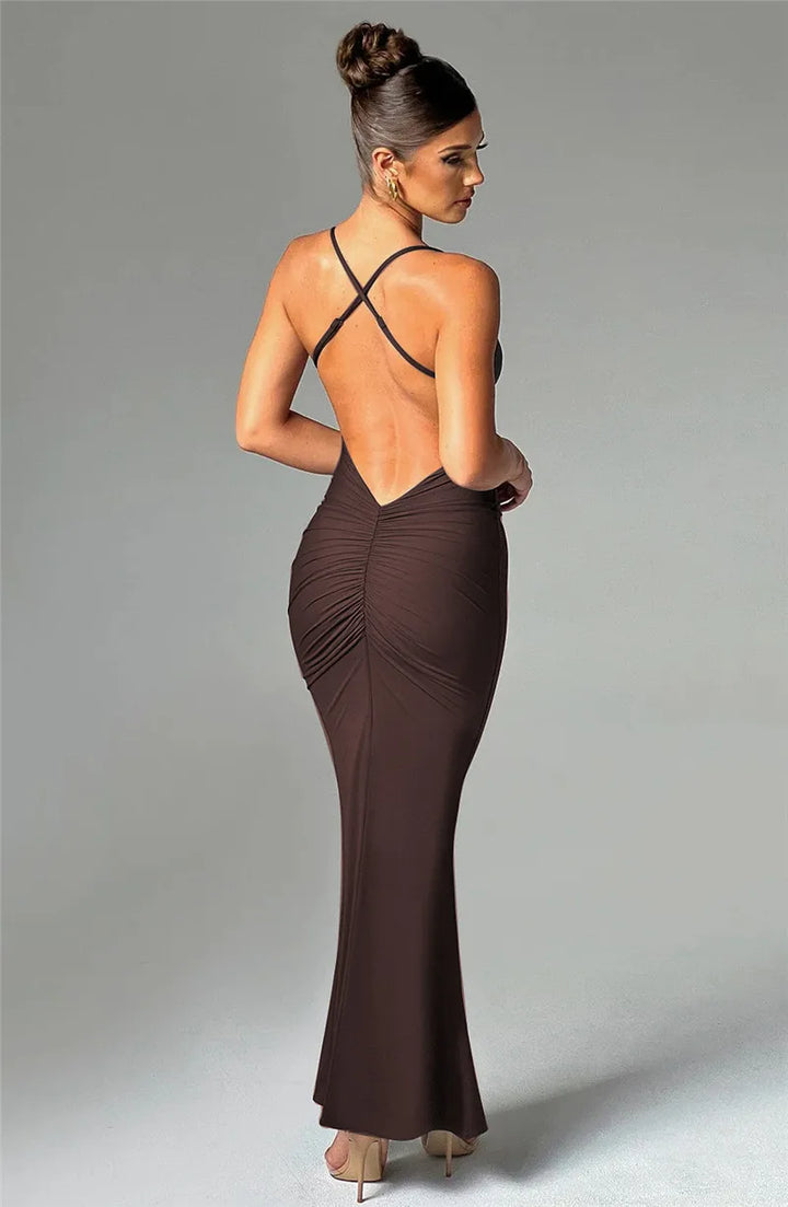 Jamie Open-Back Dress