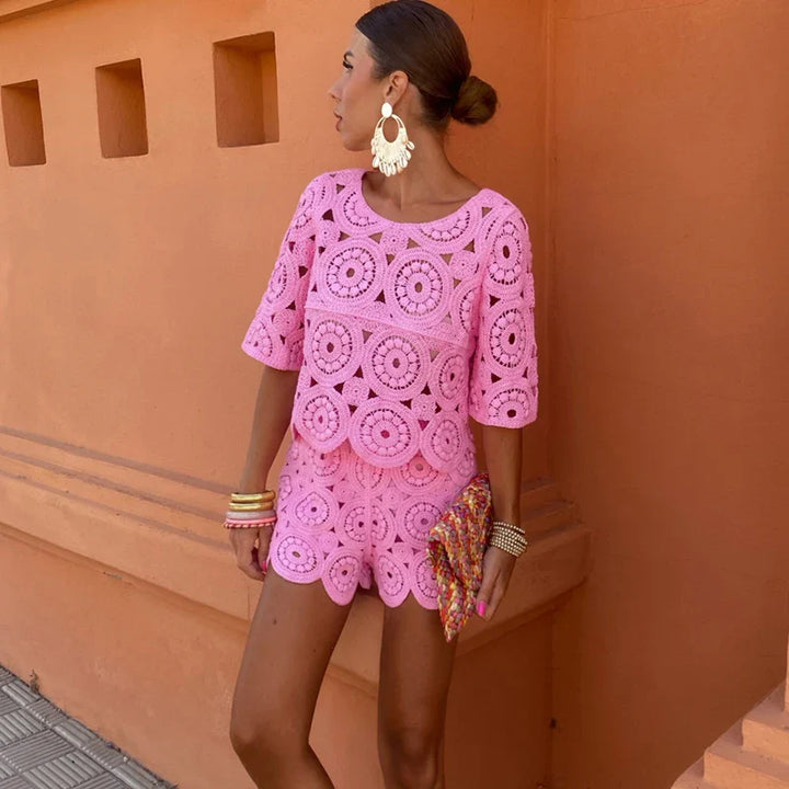 Harley Cut-Out Top & Shorts Set