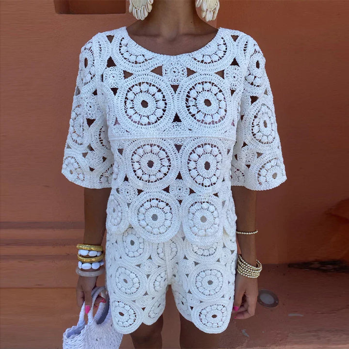 Harley Cut-Out Top & Shorts Set