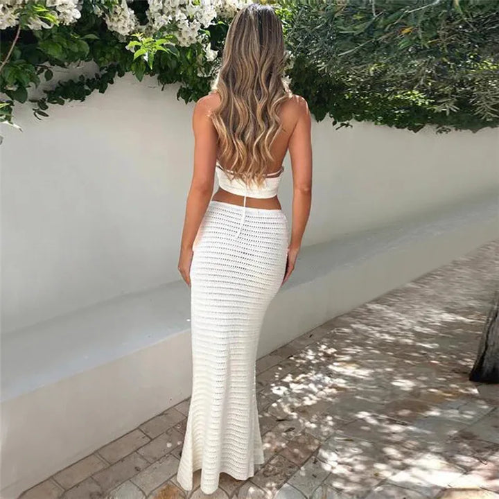 Jocelyn Cut-Out Top & Skirt Set