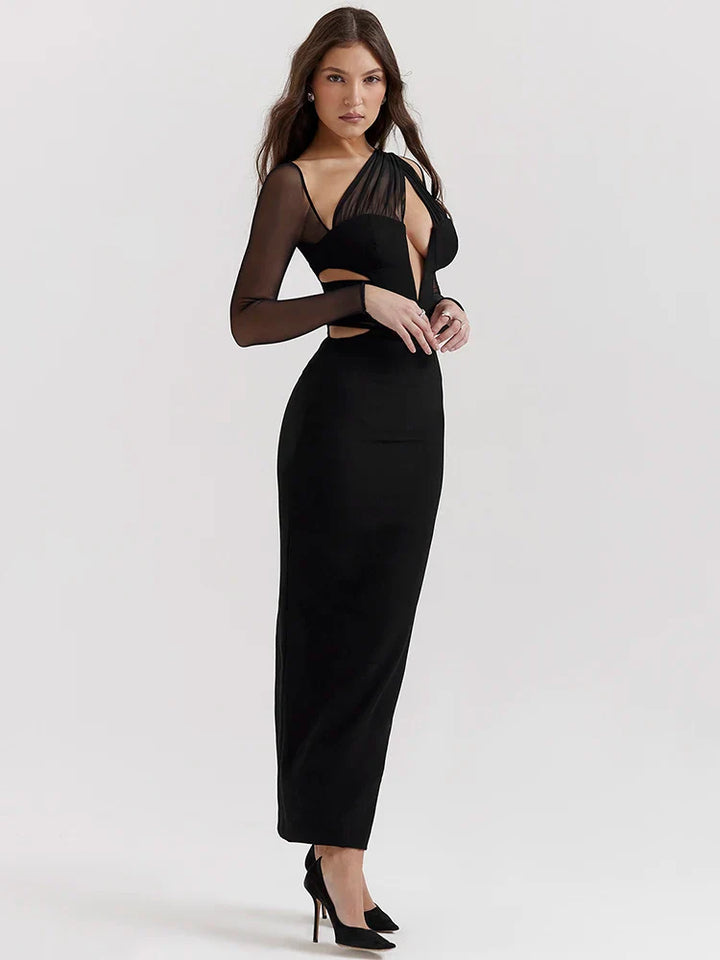 Kaliyah Long-Sleeve Maxi Dress