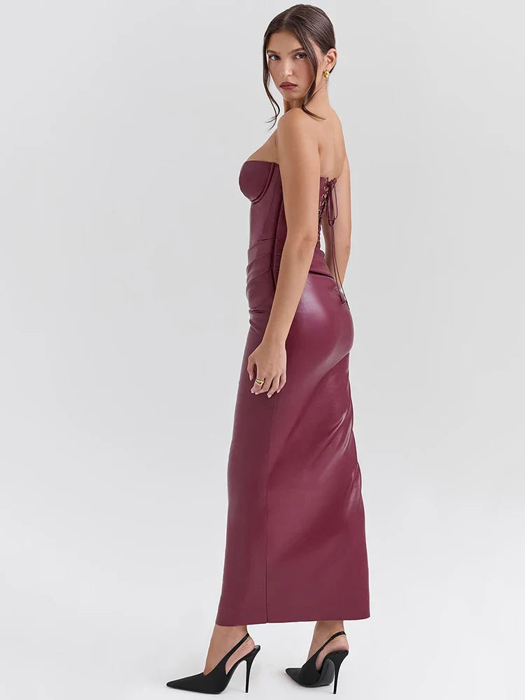 Skyla Strapless Maxi Dress