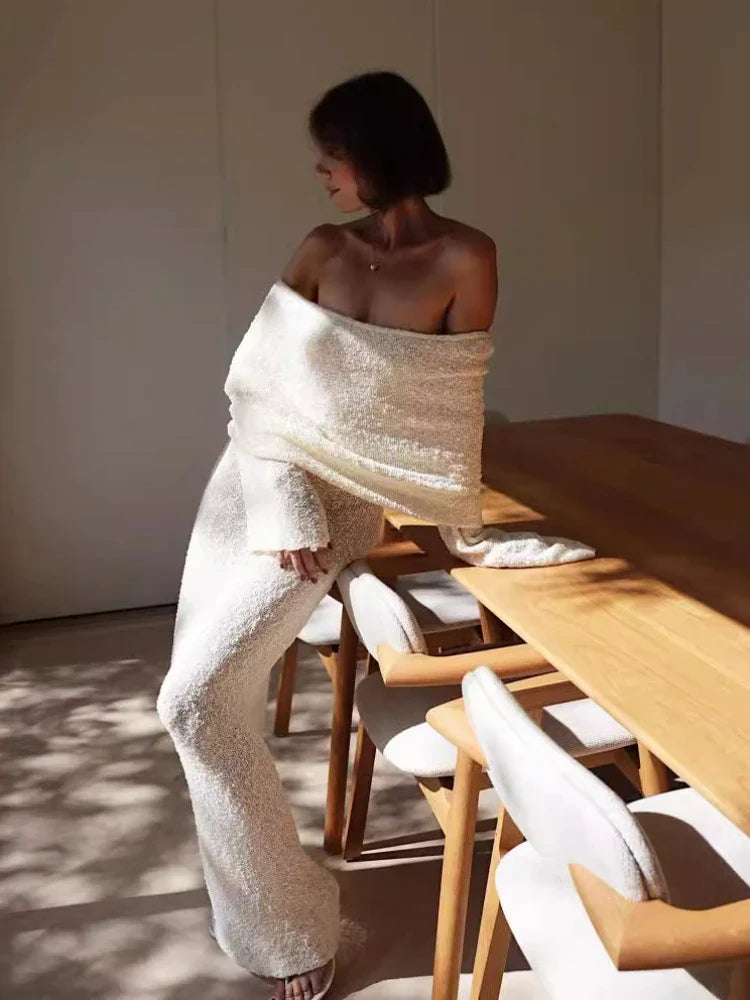 Emerie Off-Shoulder Maxi Dress