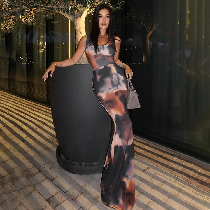 Priscilla Bodycon Maxi Dress
