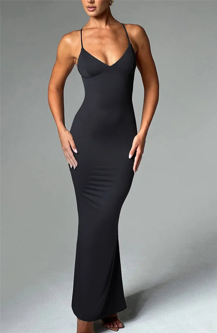 Jamie Open-Back Dress