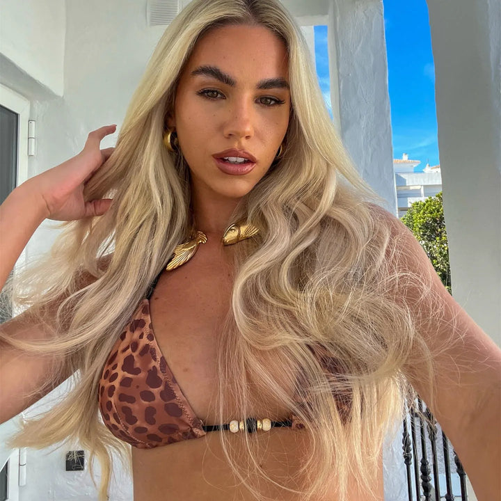 Glaur Bikini & Cover-Up Beach Set