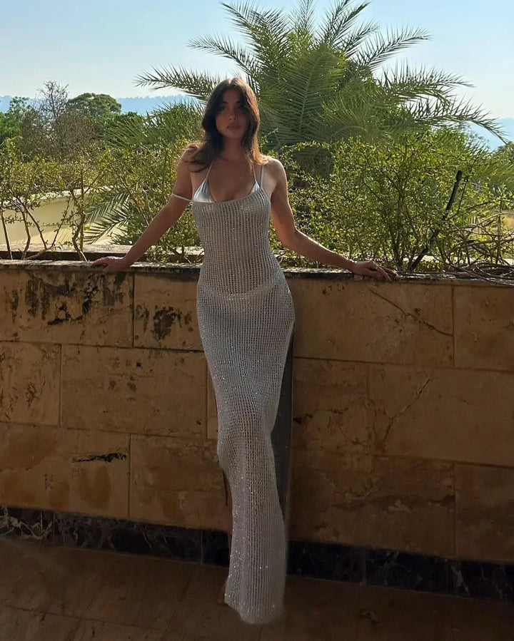 Marleigh Hollow-Out Maxi Dress