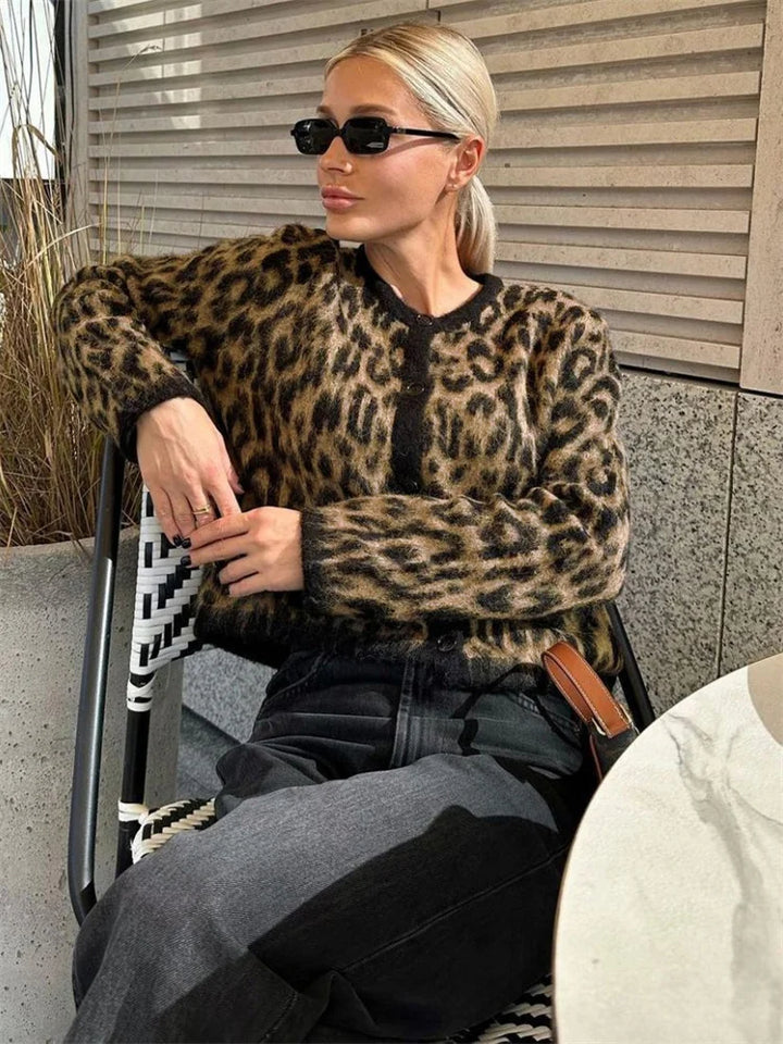 Kate Classic Leopard Cardigan