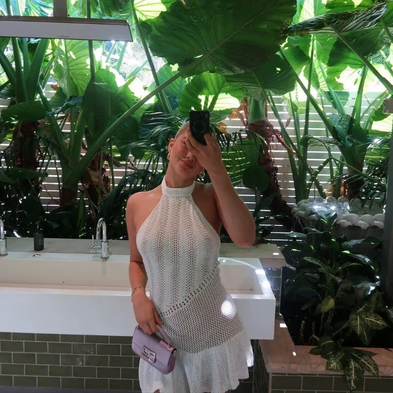 Louisa Turtle-Neck Dress