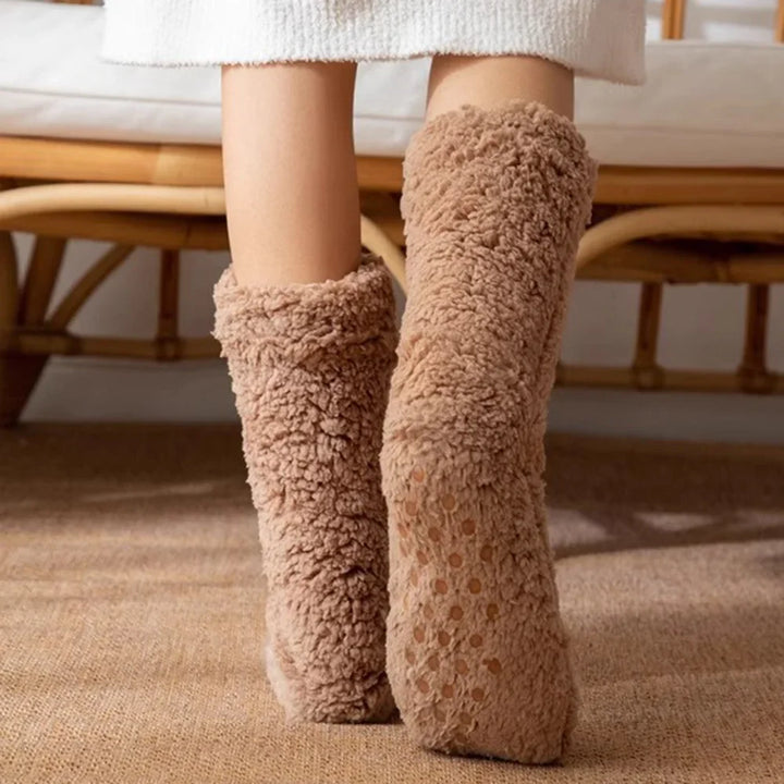 Hailey Cozy Fleece Socks