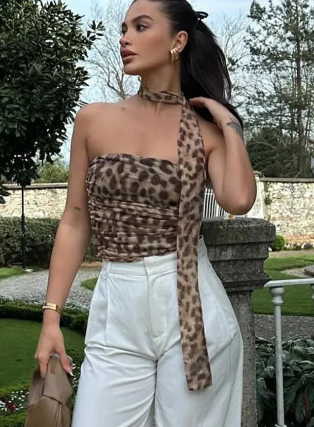 Alina Stylish Sleeveless Top