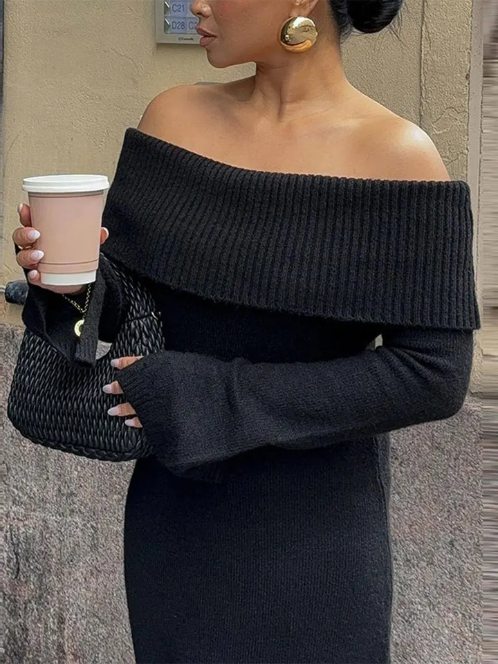 Mikaela Off-Shoulder Maxi Dress