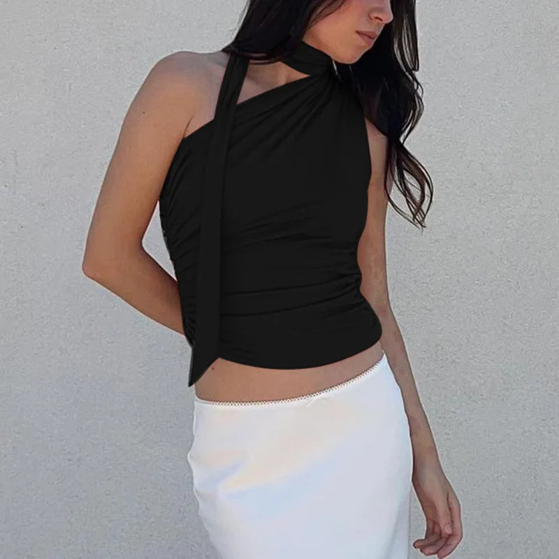 Emerson Turtle-Neck Crop Top