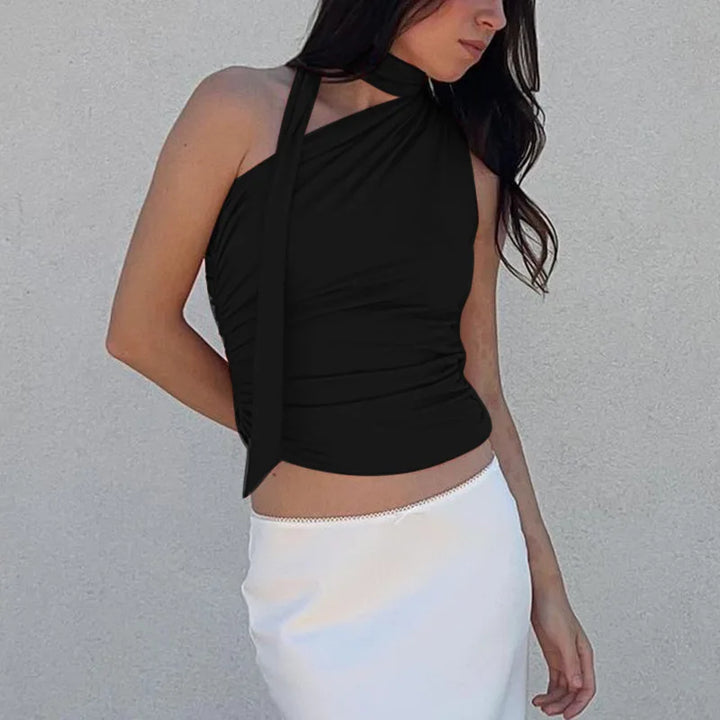 Emerson Turtle-Neck Crop Top
