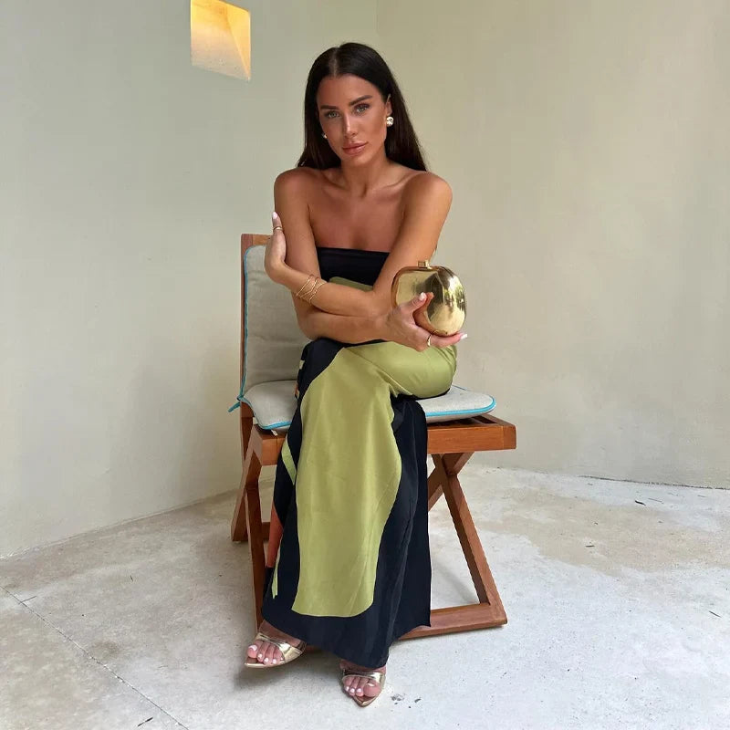 Edith High-Slit Dress