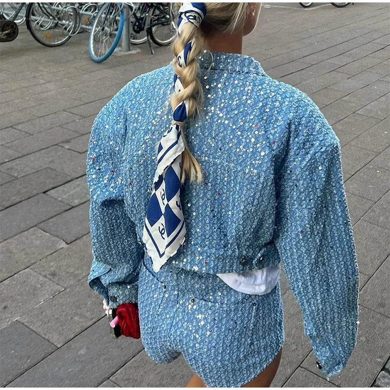 Mckenna Cardigan & Shorts Set