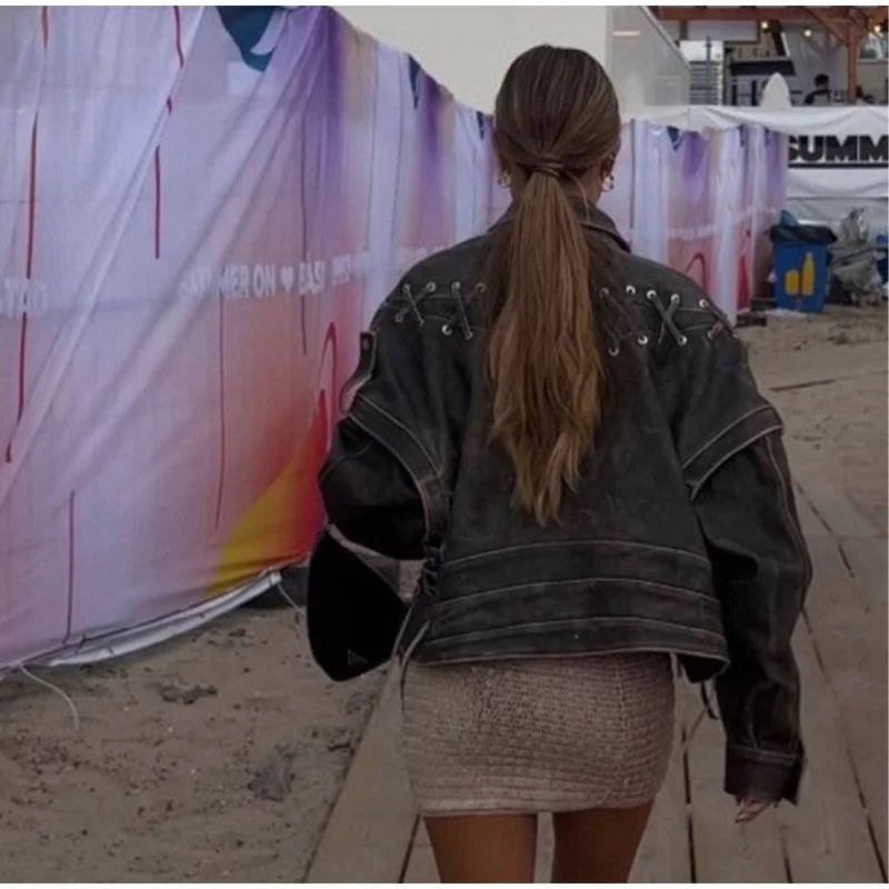 Millie Classic Leather Jacket