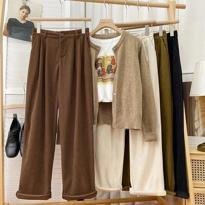 Rachel Wide-Leg Linen Pants