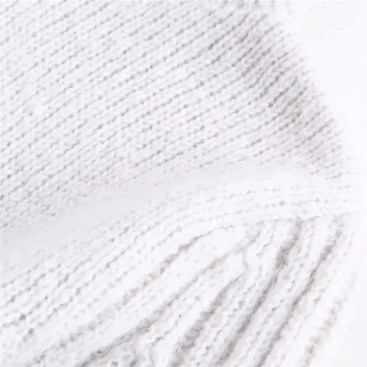 Alessia Knitted Ribbed Sweater