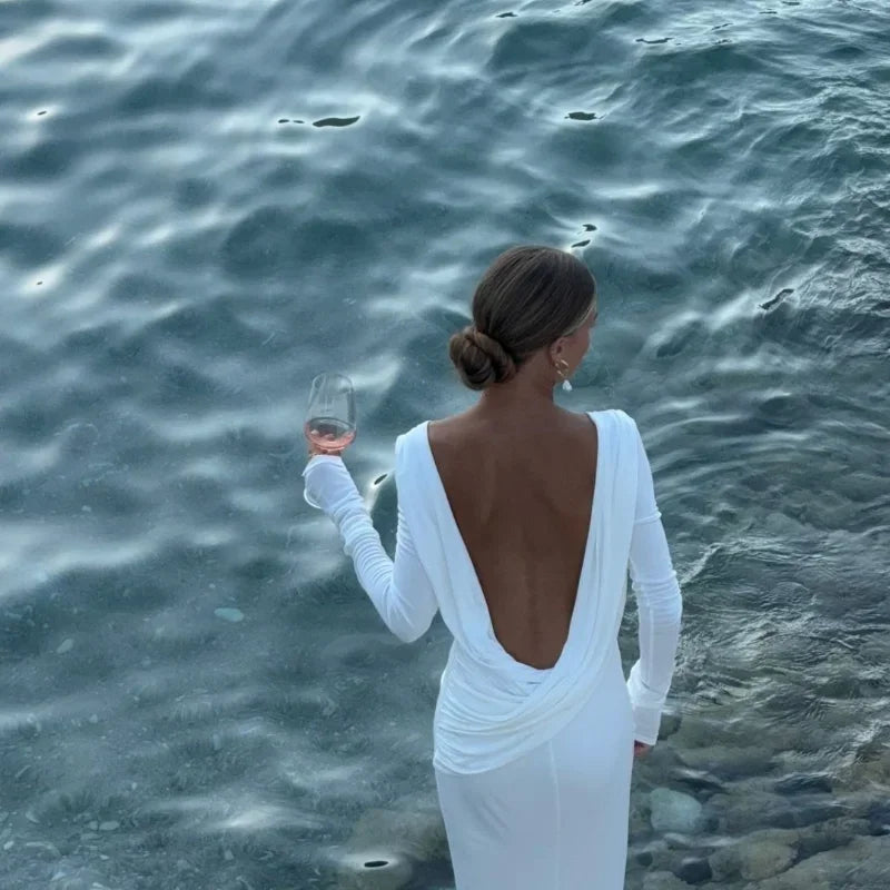 Averie Elegant Beach Dress