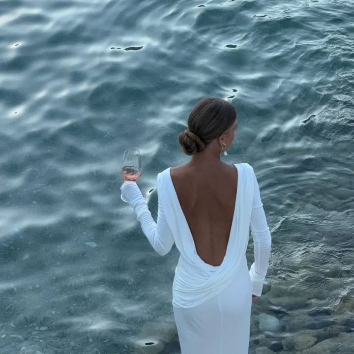 Averie Elegant Beach Dress