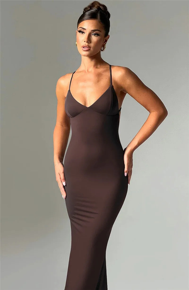 Jamie Open-Back Dress