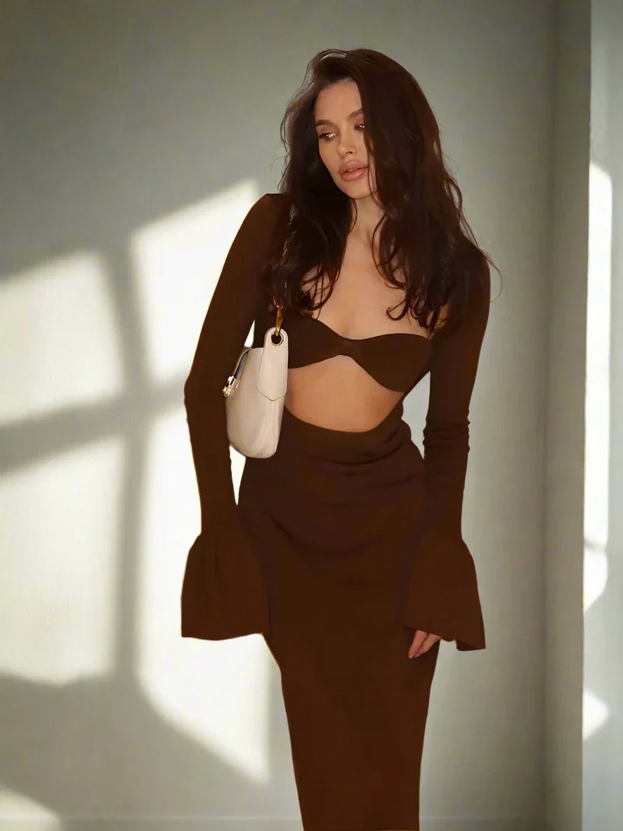 Emberlynn Cut-Out Maxi Dress