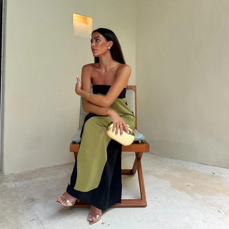 Edith High-Slit Dress