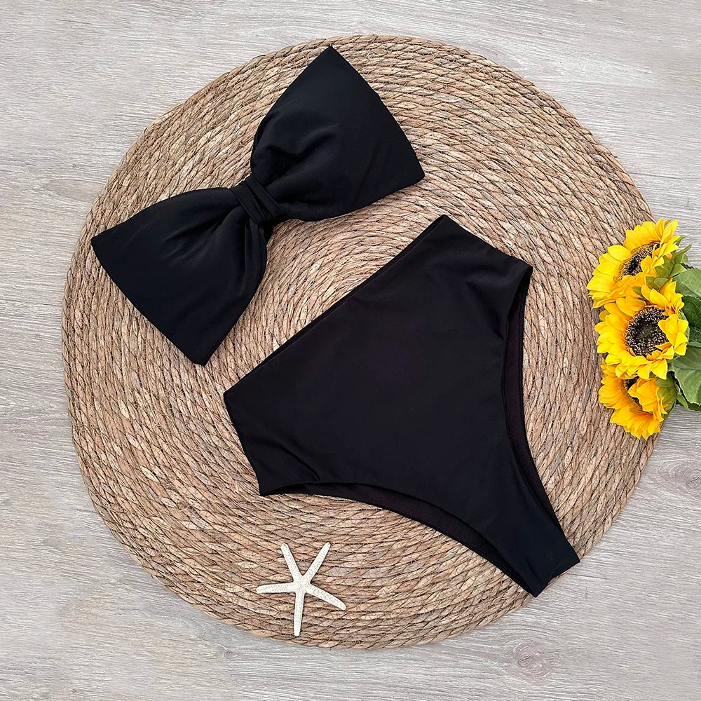 Annika High Waist Bikini Set