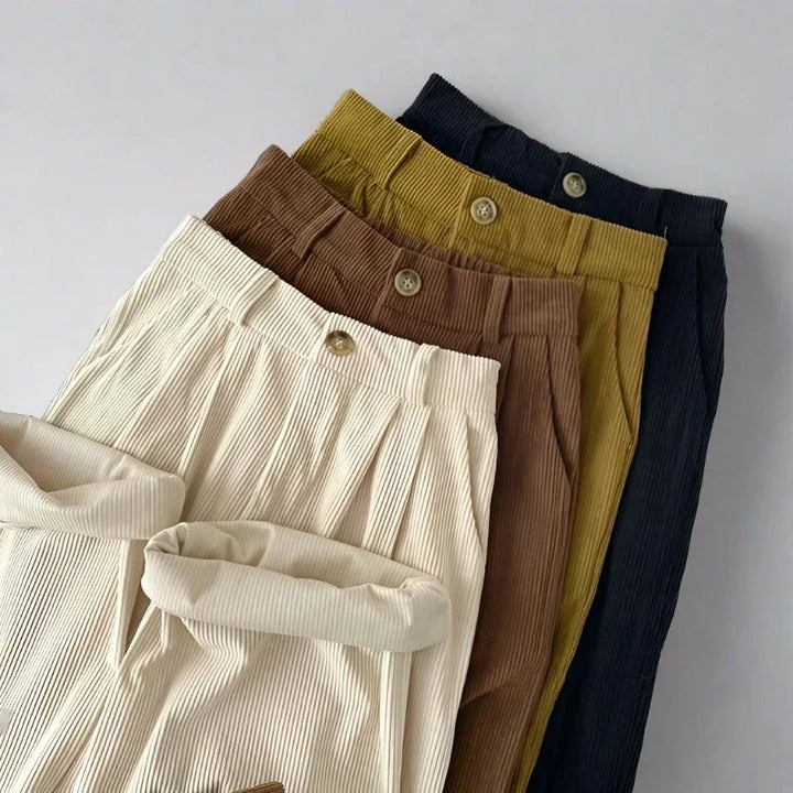 Rachel Wide-Leg Linen Pants
