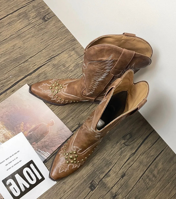 Tatum Leather High Boots