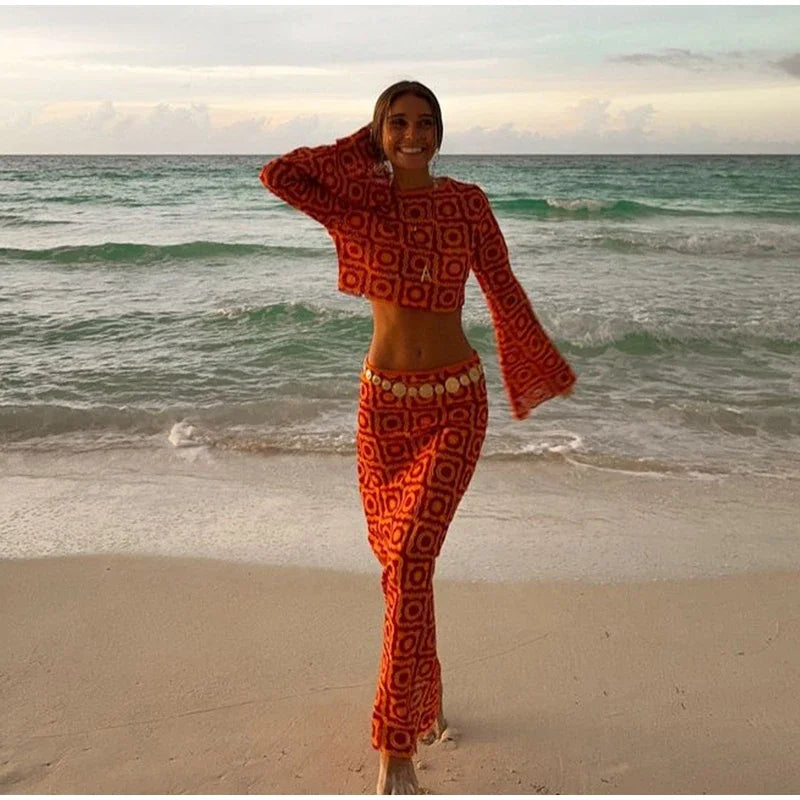 Alivia Relaxed Tank & Beach Skirt Set