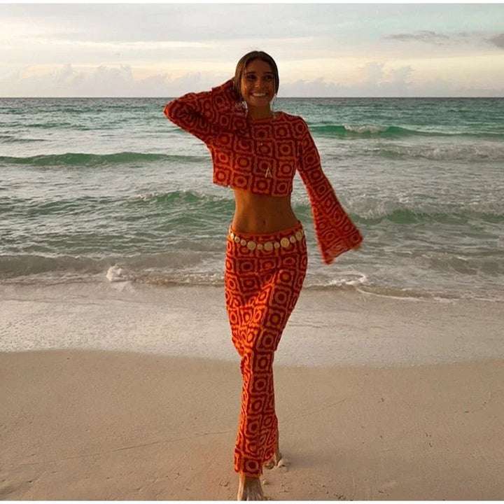 Alivia Relaxed Tank & Beach Skirt Set