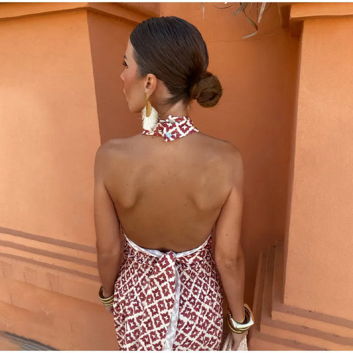 Joanna Halter Top & Skirt Set