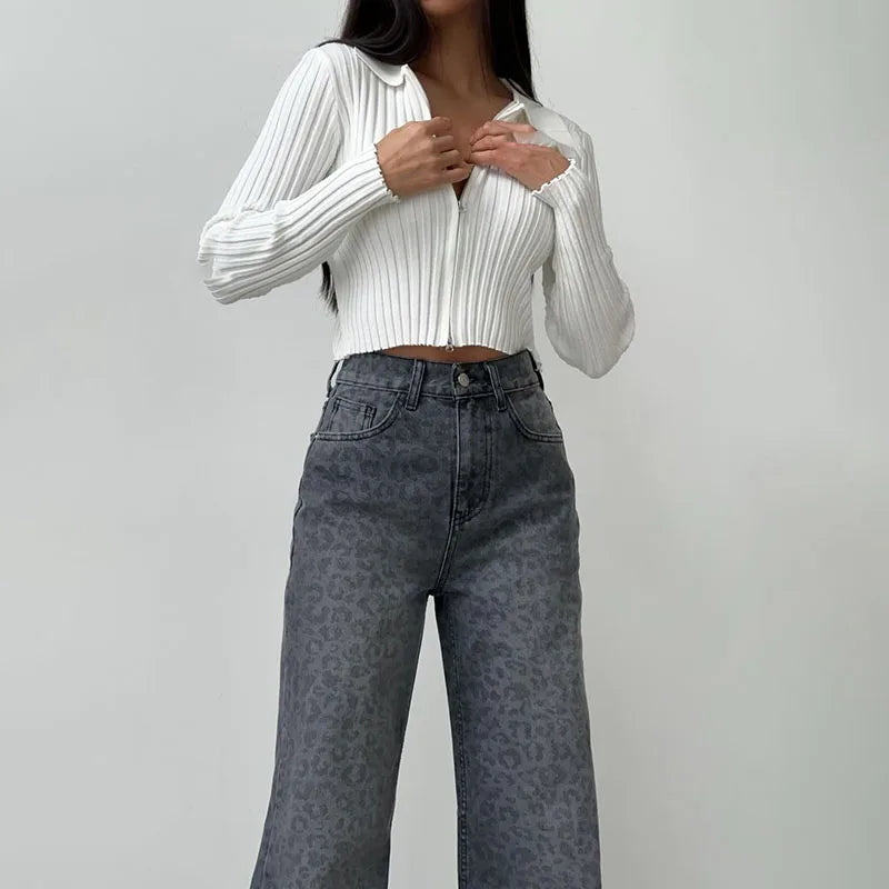 Morgan Leopard Pants