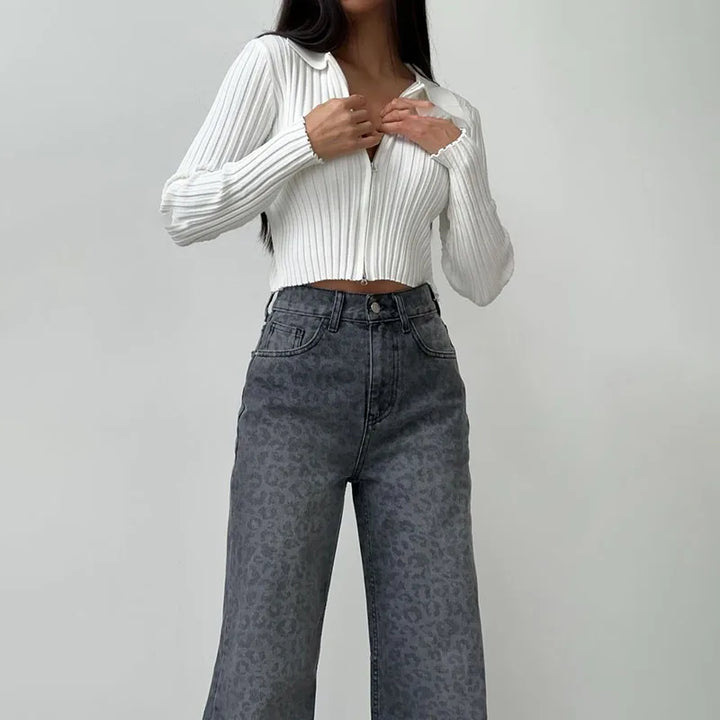 Morgan Leopard Pants