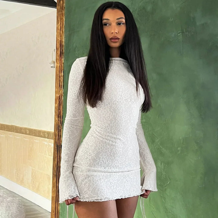 Alia Long Sleeve Midi Dress