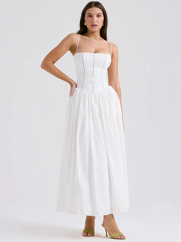 Patricia Spaghetti-Strap Corset Dress