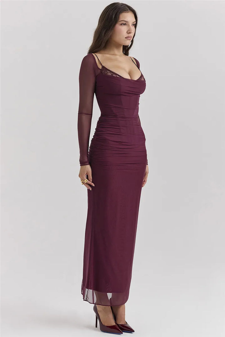 Carly Bodycon Maxi Dress