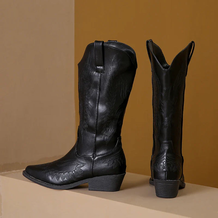 Arabella High Leather Boots