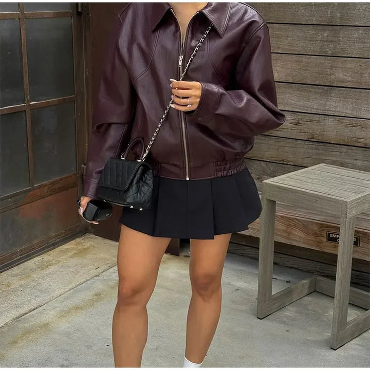 Melody Leather Jacket