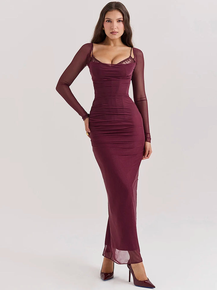 Carly Bodycon Maxi Dress