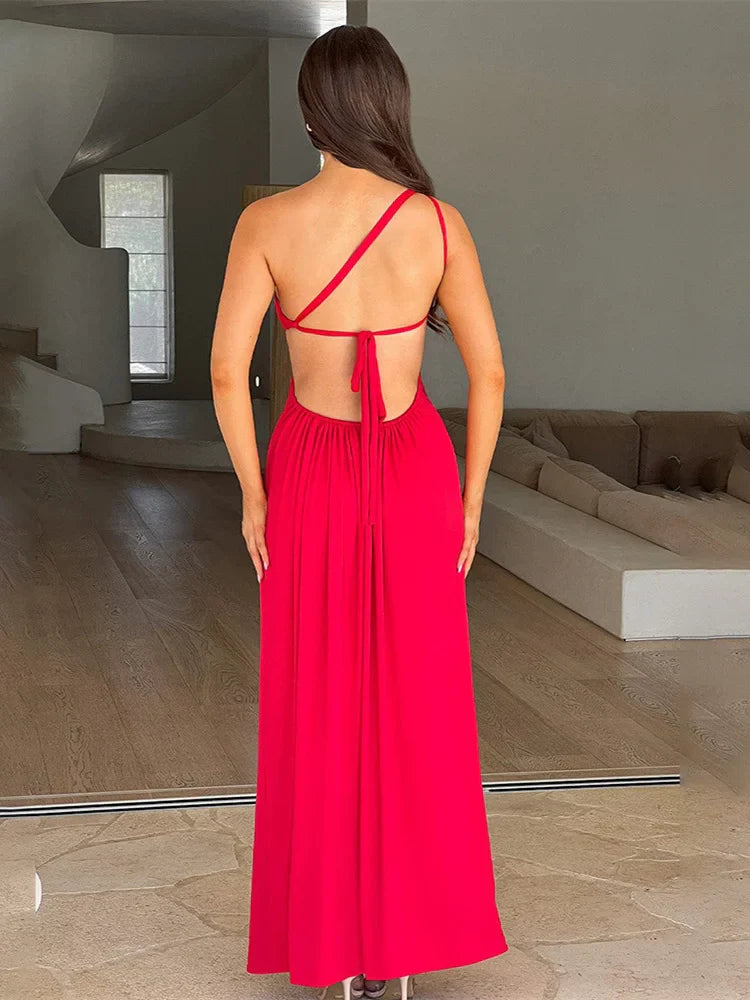 Adley Slit Slim-Fit Dress